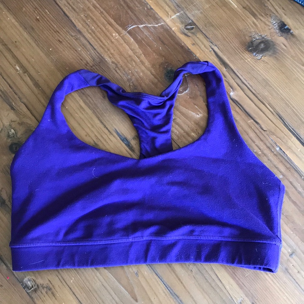 Lululemon Purple Sports Bra Size 8